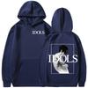 Рок-певец Yungblud 2025 Альбом Тур Idios Мерч Худи Мужская Женская Одежда Толстовки с Капюшоном Повседневные Свитшоты Популярные Пуловеры