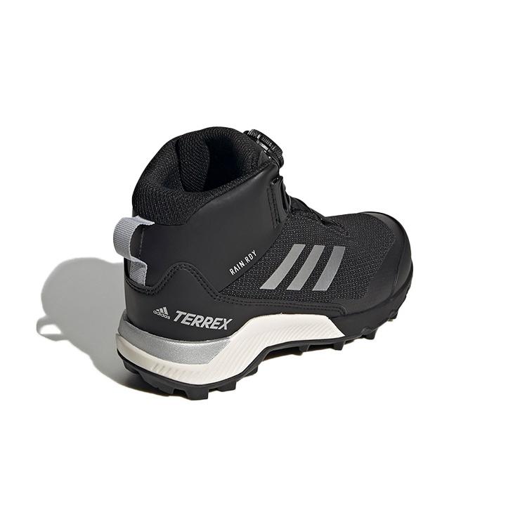 (PS) adidas Terrex Зимние ботинки для хайкинга Mid Boa 'Core Black Silver Metallic' Детские FU7272