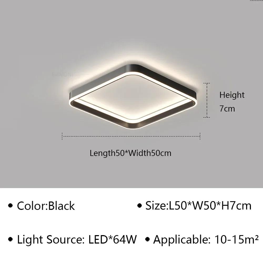 Современный светодиодный потолочный светильник для гостиной, столовой, кабинета, гардеробной, спальни, потолочная люстра, домашний декор, светильник, люстра