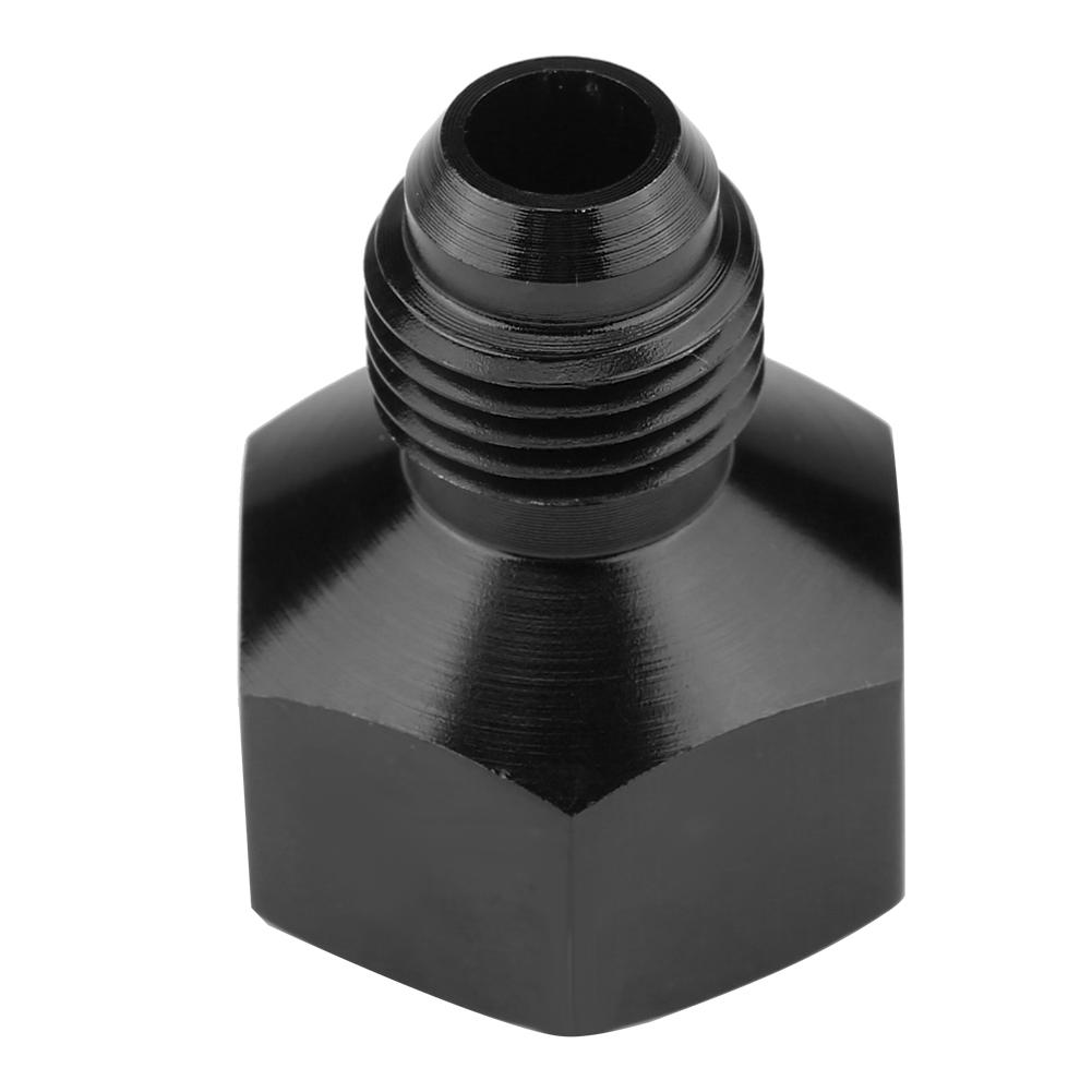 Aluminum Alloy Female AN10 To AN6 Male Flare Reducer Fuel Line Oil Hose Fitting Adapter Black
