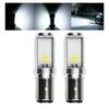 White Bulbs BA20D Headlight Bulbs 2pcs/kit 6W Conversion