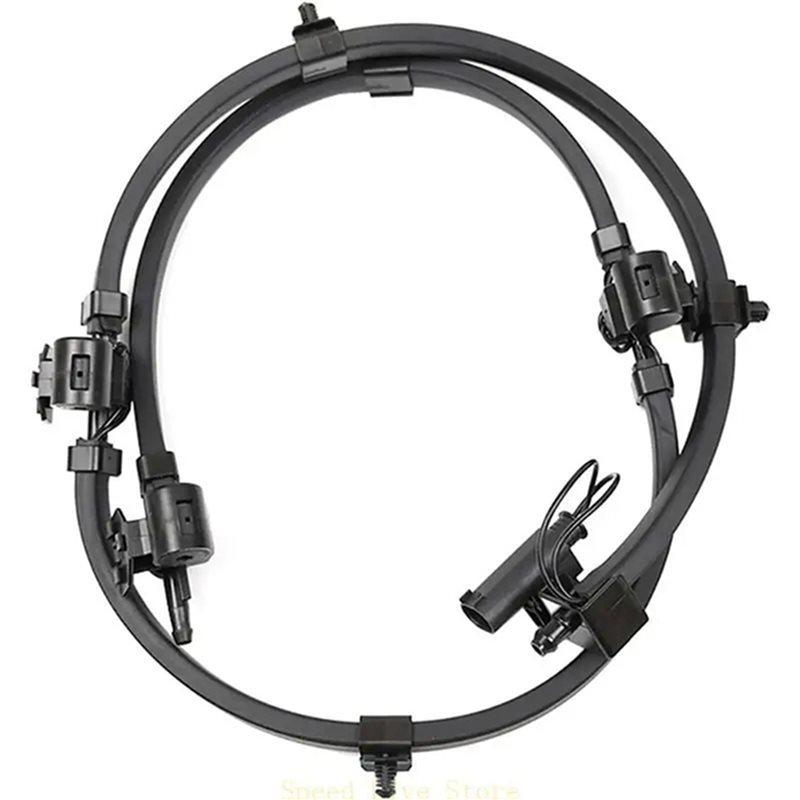 2X 61667292659 Windshield Wipers Washer Hose For BMW X5 X6 F15 F16 Windshield Jet Wiper Nozzle Water Hose