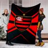 Clube de Regatas do Flamengo printed blanket—lightweight,soft,warm;versatile blanket all seasons—perfect as &air-conditioning throw,nap blanket