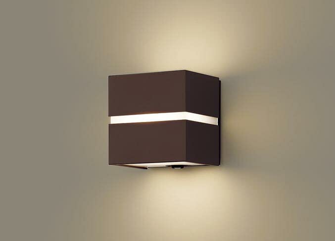 Panasonic Porch Directly Mounted On the Light Bulb with Brightness Level Energy Saving 40 Dark LGWC80363LE1 Light, Wall, Color, Diffused, Rainproof,