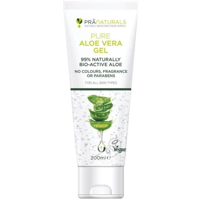 Aloe Vera Gel - PraNaturals - Bioactive - 200 Ml - Soothing - Non-greasy - Moisturizing