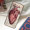 Anatomical Heart Anatomy Case For POCO X6 Pro M6 X5 X3 M5s F3 F5 Xiaomi 14 Ultra 13 12 Lite 11T 12T 13T Pro Coque