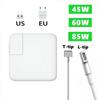 Сетевой адаптер EU/US 85W 60W 45W Быстрая зарядка с кабелем Magsafe 1/2 для Macbook A1465 A1466 A1278 A1369 A1502 A1398 Зарядное устройство с разъемом L/T для ноутбука Mac