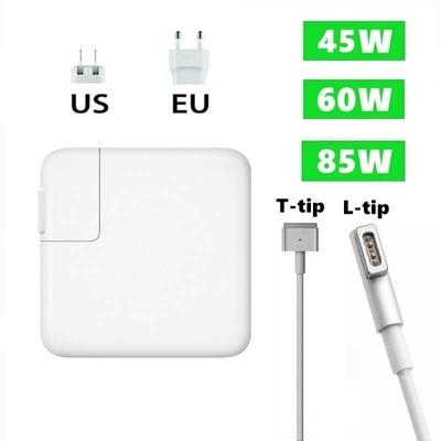 Сетевой адаптер EU/US 85W 60W 45W Быстрая зарядка с кабелем Magsafe 1/2 для Macbook A1465 A1466 A1278 A1369 A1502 A1398 Зарядное устройство с разъемом L/T для ноутбука Mac