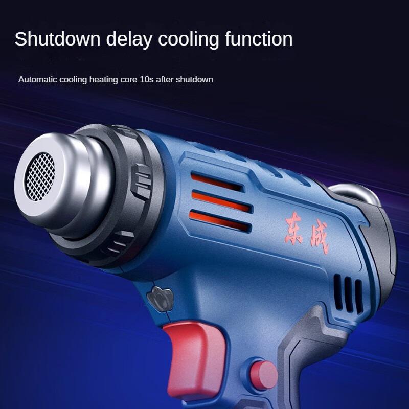 Dongcheng аккумуляторный тепловой пистолет DCQB550 литиевый аккумулятор удобный небольшой пистолет для выпечки беспроводной пластиковый сварочный пистолет электрический для выпечки