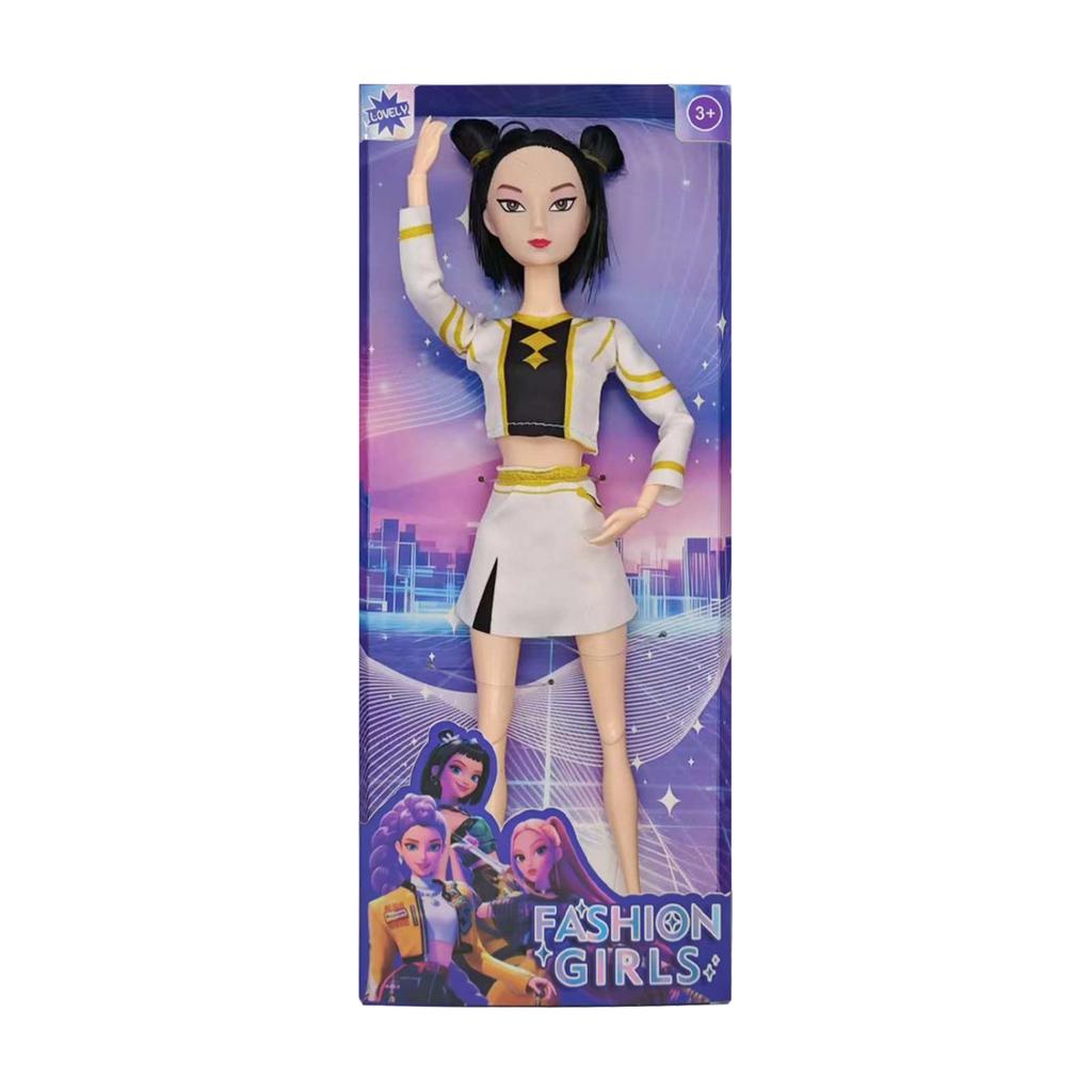 Коллекция модных пластиковых кукол с уникальными стильными нарядами и красочными прическами. Идеальный подарок для детей, чтобы и творить.