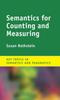 The Semantics for Counting and Measuring Book