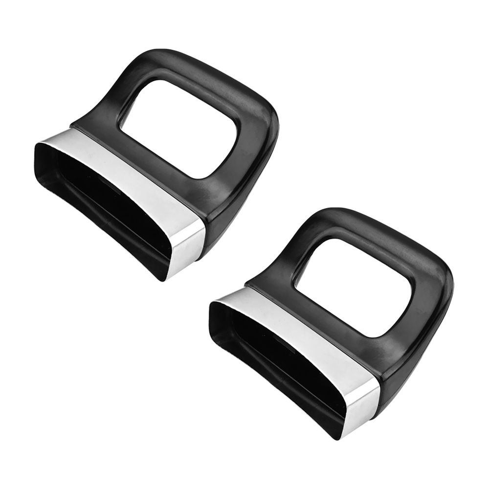 2pcs Black with Screws Double Hole Cookware Accessories Side Handles Bakelite Grip Pot Handle