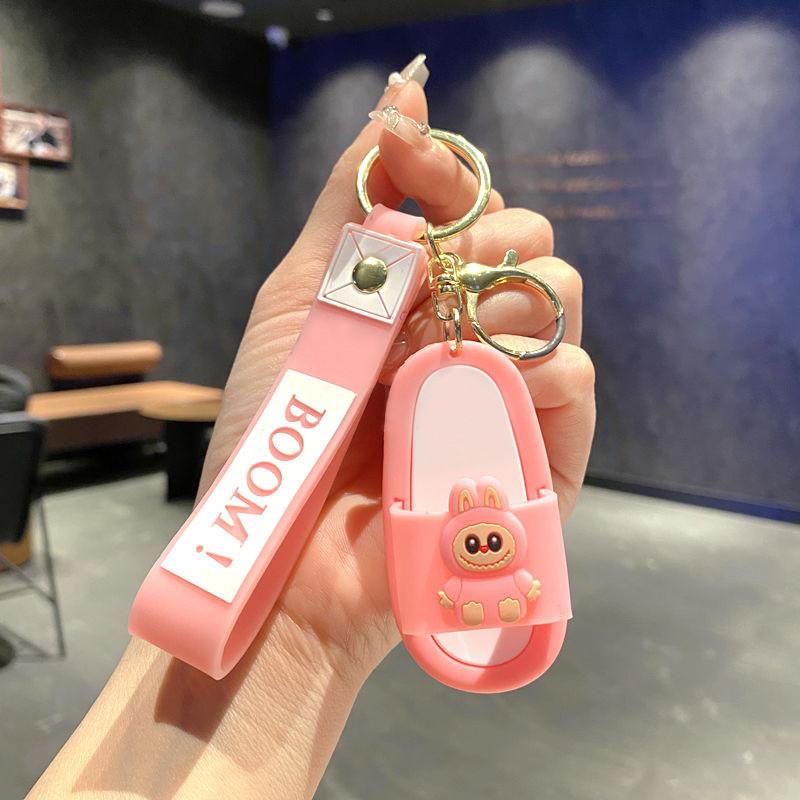 Cute Cartoon Labubu Pendant Keychain For Gift Gifting And Party Decor