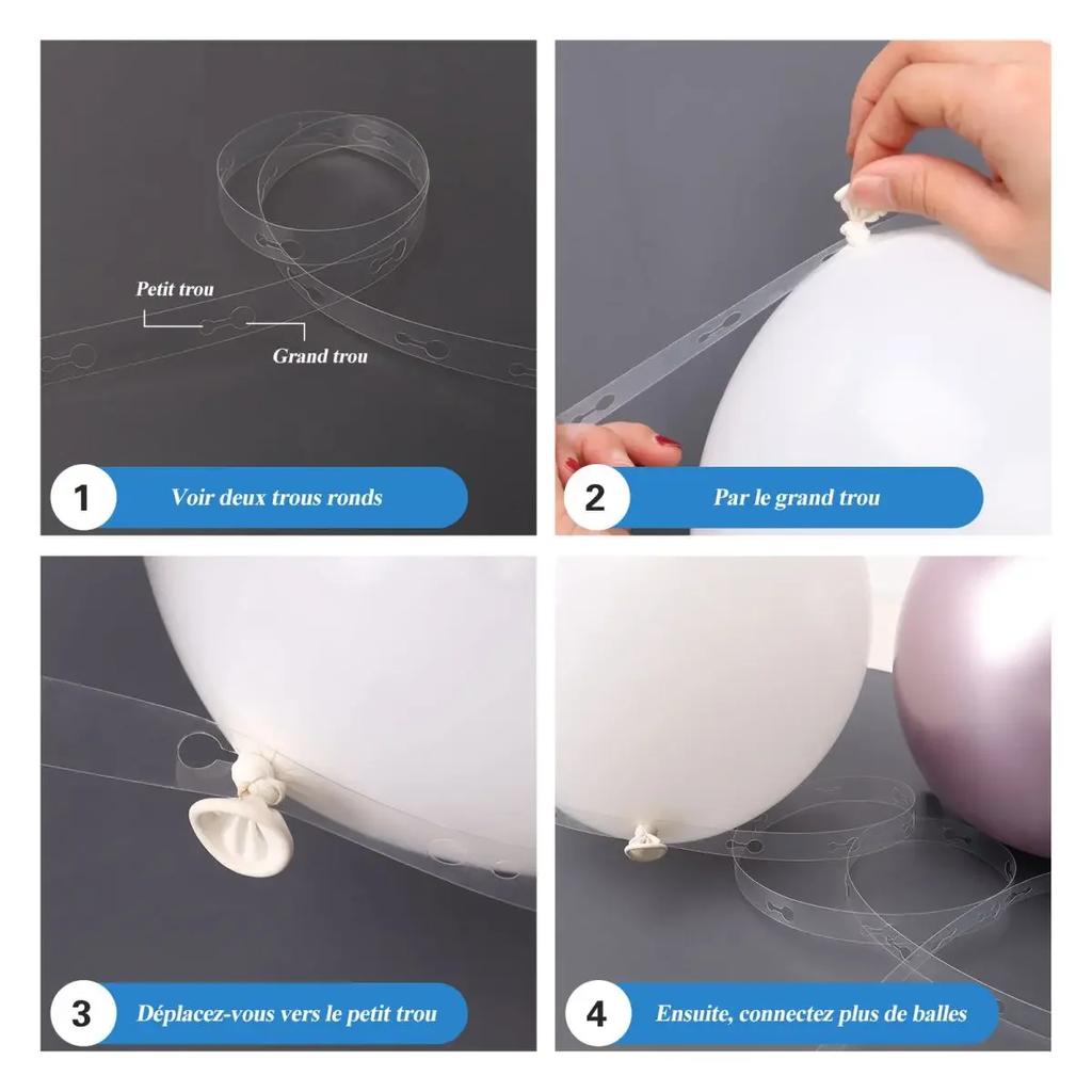 Blue and White Balloon Arch Kit,used for Home Decoration In Wedding, Birthday, Party, Holiday, Anniversary, Holiday Rooms