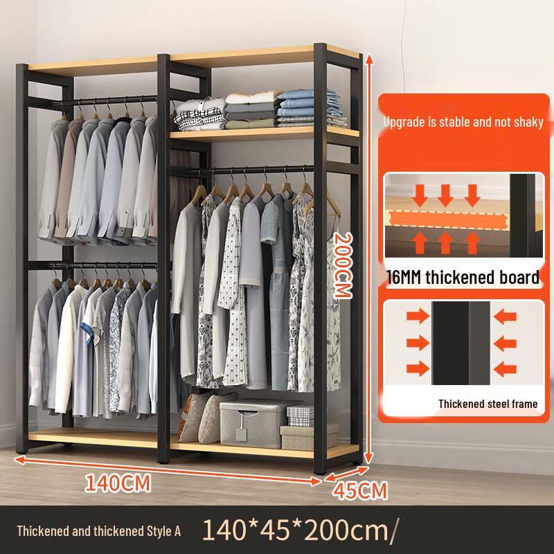 Durable Steel Frame Fabric Wardrobe