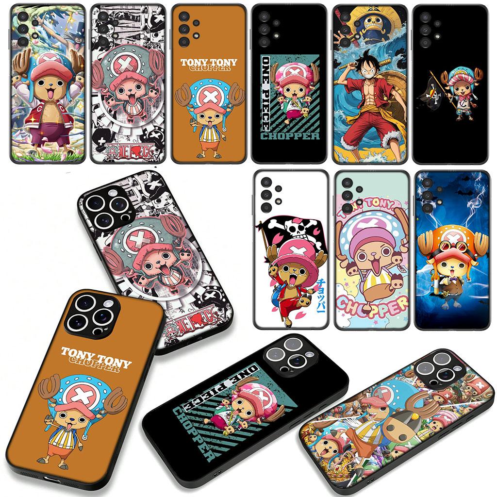 Чехол для телефона Tony Luffy One Piece Tony Chopper для Apple iPhone 16 15 14 Plus 13 12 Mini 17 Pro Max + ProMax 16E Air 16+