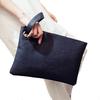 Solid Color Women Clutch Bag Leather Envelope Evening Handbag