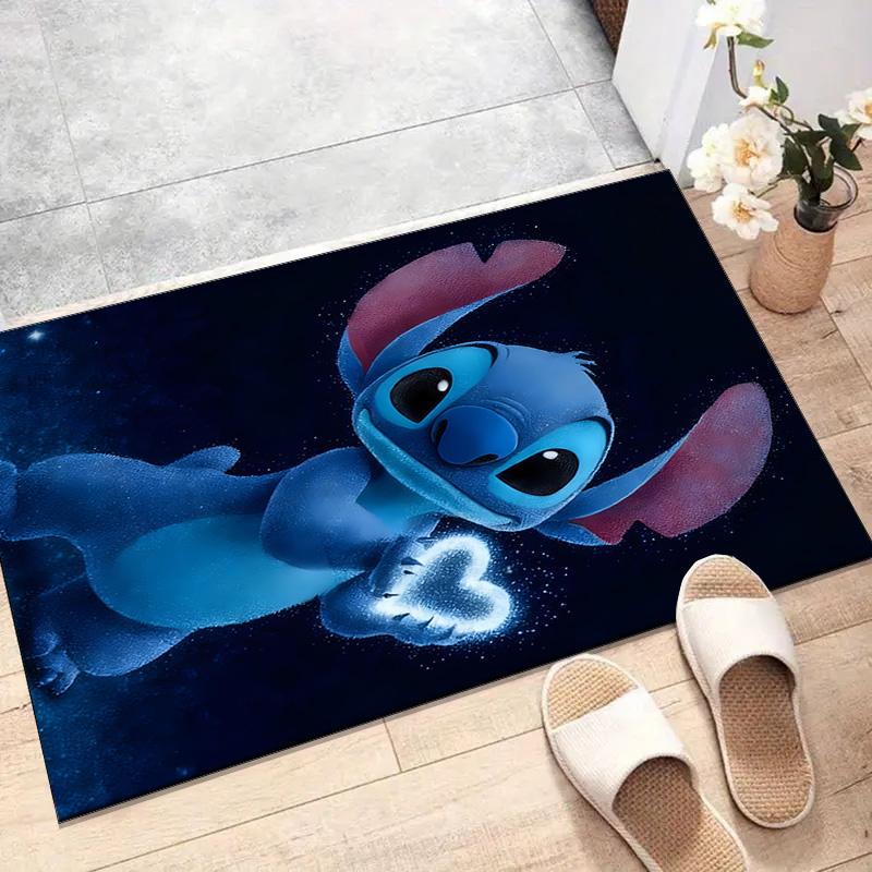 1pc S-Stitch Design Printed Area Rug Carpet for Bedroom Living Room Home Decor Rugs Mat Non Slip Mat Rug for Bedside
