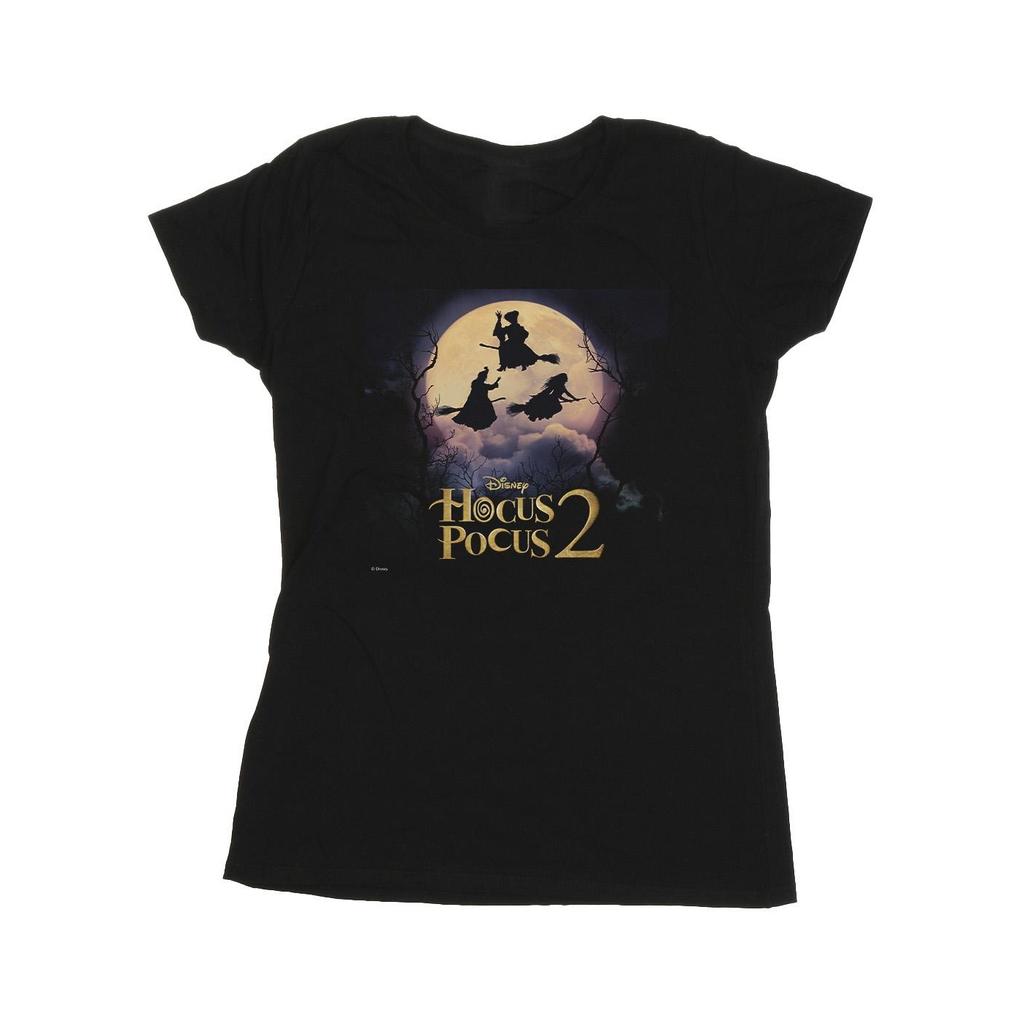 Disney Womens/Ladies Hocus Pocus Witches Flying Cotton T-Shirt