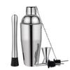 550ML/750ML Boston Shaker Professional 304 Stainless Steel Bartender Wine Cup Cocktail Mixer Martini Cocktail Shaker Bar Set