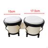 African Drum Music Instruments ,Percussion Bongos Set for Birthday Gifts Children Kids