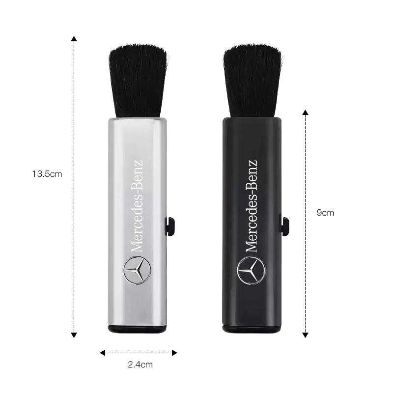 GLC GLB Car Interior Cleaning Brush Extendable Portable Fine Bristle Brush For Mercedes Benz AMG W203 W206 W220 W205 W211 W212