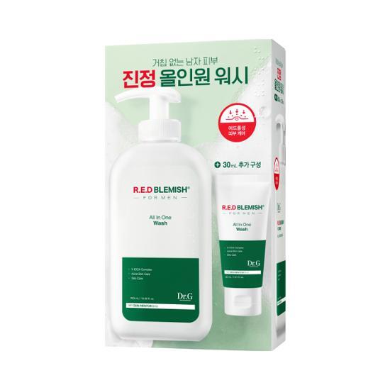 Dr.G Red Blemish for Men All-in-One Wash 500ml Special Offer (+30ml)