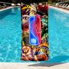 NBA basketball Print Beach Towel Design, Soft, Lightweight. for Home Bathroom, Spa, Pool, Yoga, Surfing, Camping, Gift for Family, Friend