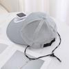 Breathable Solar Fan Hat USB Charging Sun Protection Caps Fashion Full Mesh Hats  Summer