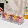 Detachable Fresh Iced Box Plastics Ice Fruit Tray Household Chilled Garnish Tray  Work