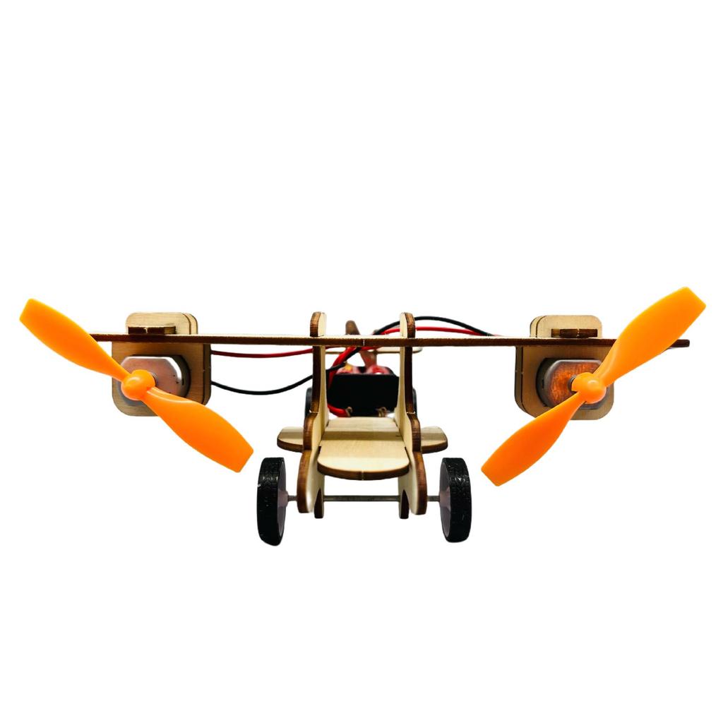 DIY Double-Wing Glider Kit: Physics and STEAM Education for Primary Students