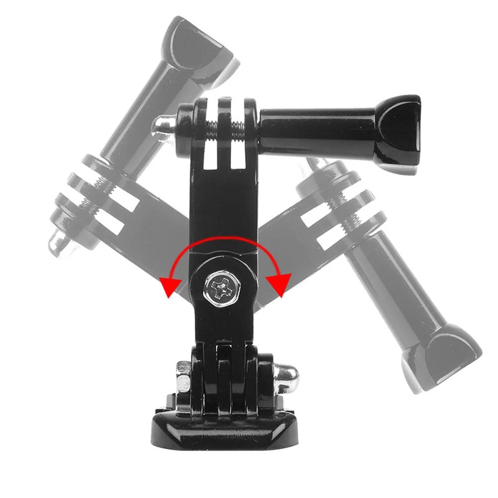 Three-Way Adjustable Pivot Arm Extension Mount For GoPro Hero 12 11 10 9 8 7 Insta360 X4 X3 DJI Osmo Action 4 Camera Accessories
