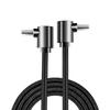 Кабель USB C — USB C 60 Вт, Г-образный под 90 градусов, для быстрой зарядки телефона, Data Cord для iPhone Samsung Xiaomi Huawei Type C, Быстрый провод