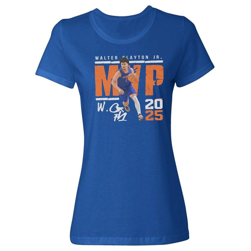 Clayton Jr Man of the Match Basketball Design Ladies039 Crewneck T-Shirt