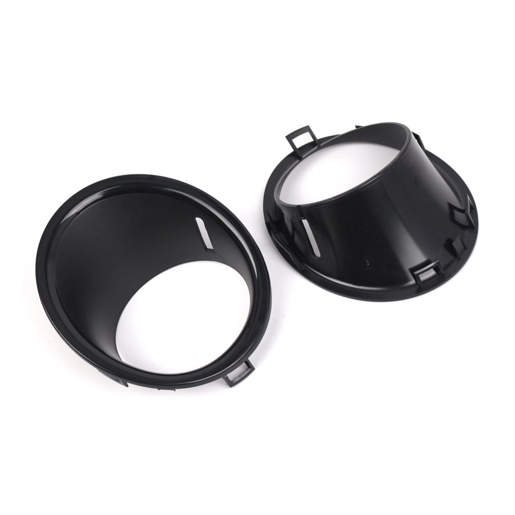 Для R55 R56 R57 51112753661 51112753662 Кольца для отделки противотуманных фар Защита фар Водонепроницаемая крышка