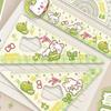 4pcs Acrylic Straight Ruler Measurement Drawing Stationery Set Square Protractor  School Office