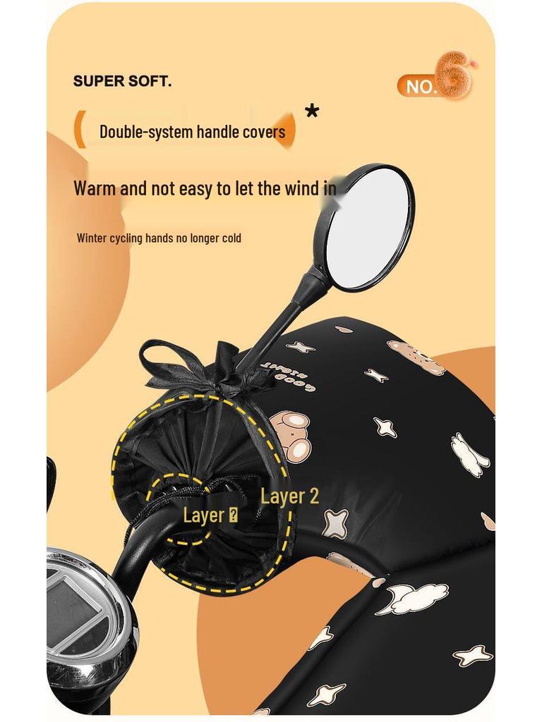 Зимний ветрозащитный чехол на лобовое стекло электромобиля с флисовой подкладкой и увеличенными наколенниками