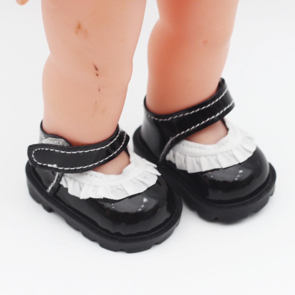 Кружевные кукольные туфли Кожаные кукольные наряды Повседневные мини-туфли Подарки на день рождения