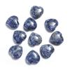 Natural Rose Quartz Heart-Shaped Crystal Gemstone - 2cm Polished Palm Stone
