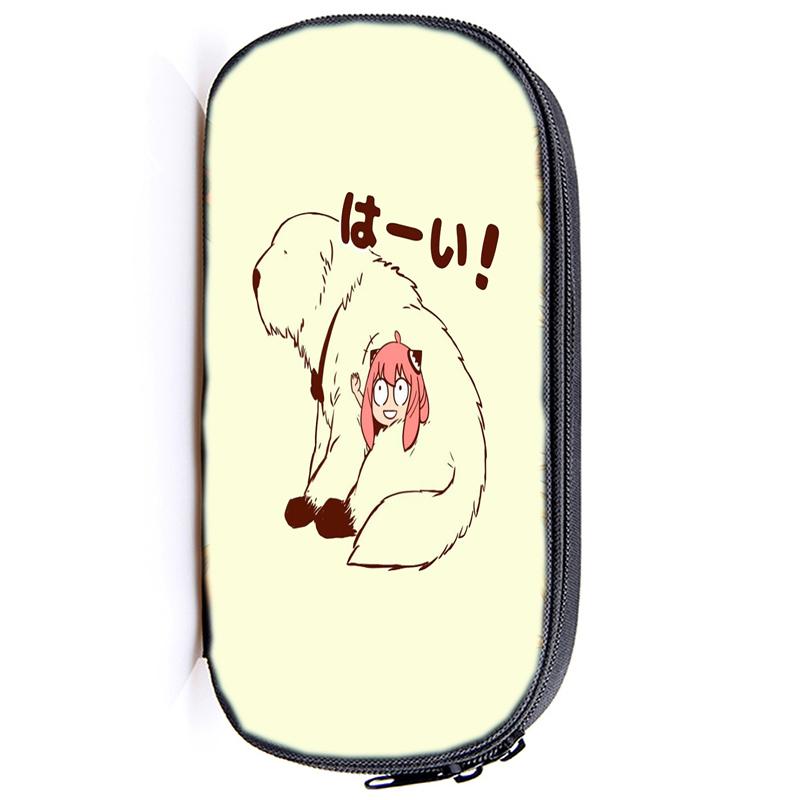 Семейный пенал Spy X Anya Forger, многофункциональный пенал, школьные принадлежности, чехол для ручек, канцелярские принадлежности, пенал