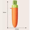 Carrot Shape Garlic Peeler Handheld Ginger Scrubber New Skin Remover  Vegetable Preparation