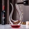 Crystal U-Shaped Wine Decanter Gift Box Swan Decanter Creative Wine Separator