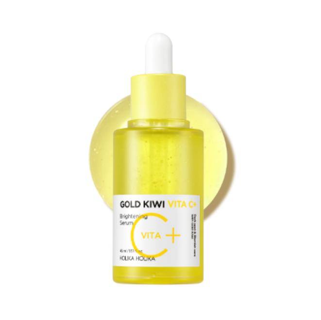 HOLIKA HOLIKA Gold Kiwi Vita C+ Осветляющий уход за кожей  (Тонер 150 мл, сыворотка 45 мл, тонер-диски 80 листов) (12 вариантов)