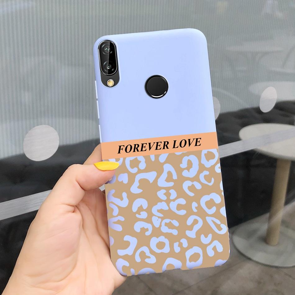 Чехол для Huawei P20 Lite Nova 3e ANE-LX1 ANE-LX2 Милый Мультяшный Конфетный Цвет Силиконовые Чехлы для Телефона Для Huawei P20lite Мягкая TPU Обложка