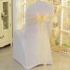 10PCS Sense Of Design Hotel Bow Decoration Gauze Wedding Banquet Organza Wedding The Back Of A Chair The Wedding Centre 18x275 Cm
