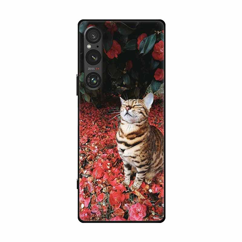 Чехол для Sony Xperia 1 V Чехол Xperia1V Силиконовая задняя крышка Чехол для телефона Для Sony Xperia 1 V Мягкий чехол Xperia1 V XQDQ62/B XQ-DQ72 Coque