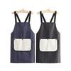 Kitchen Household Cooking Apron Men Women Oil-Proof Waterproof Adult Waist  Coffee Overalls Apron Kitchen Accessories