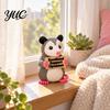 Opossum Collectible Figure Emotional Support Figurine, 3D Printed Statue, Tabletop Figurine Animal Sculpture for Home Office Desktop Decoration Shaped