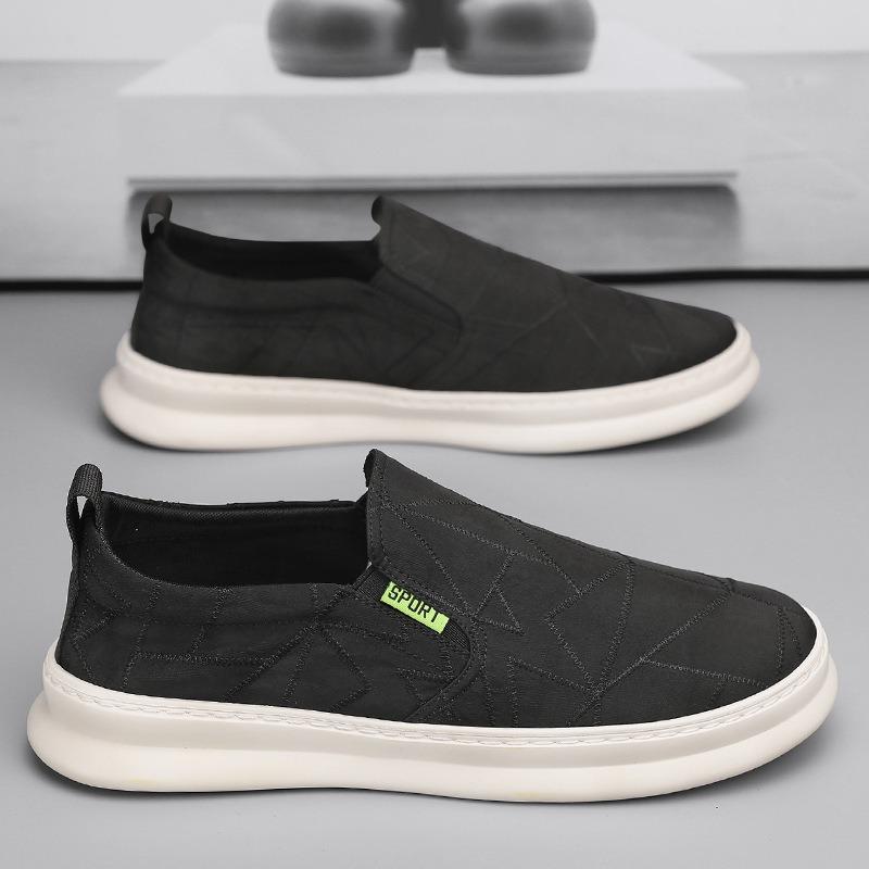 Men Canvas Shoe Summer Casual Sneaker Comfortable Male Flats Loafers New Black Trainers Outdoor Vulcanized Shoes Zapatos Hombre
