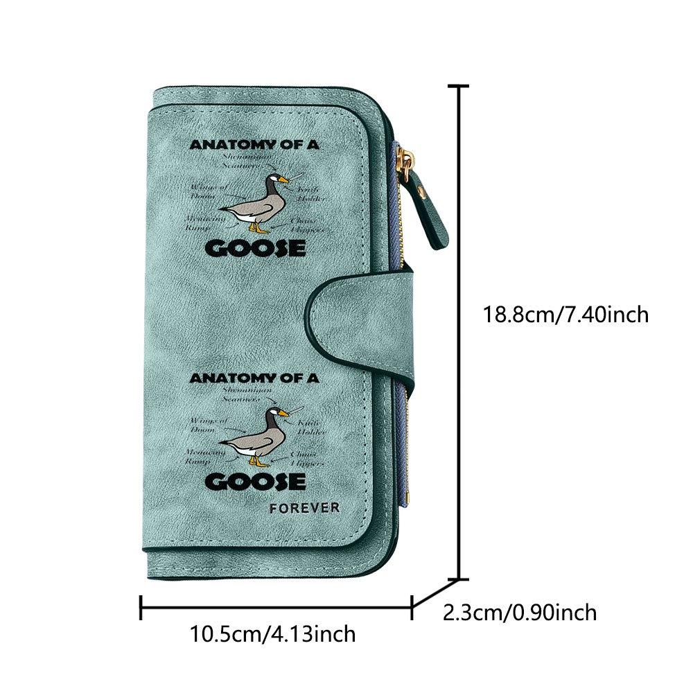 Unbranded Long Zipper Wallet, Large Capacity Card Holder, Unisex Clutch Bag, Fashionable Zipper Coin Purse, Suitable for Daily Use, A Great Gift for